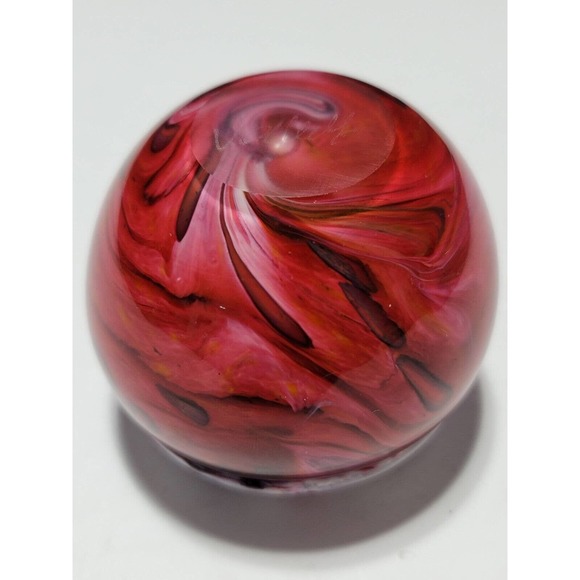 Gozo Glass Paperweight "Earth, Wind & Fire" Signed Hand Crafted Island of Gozo - Picture 6 of 9
